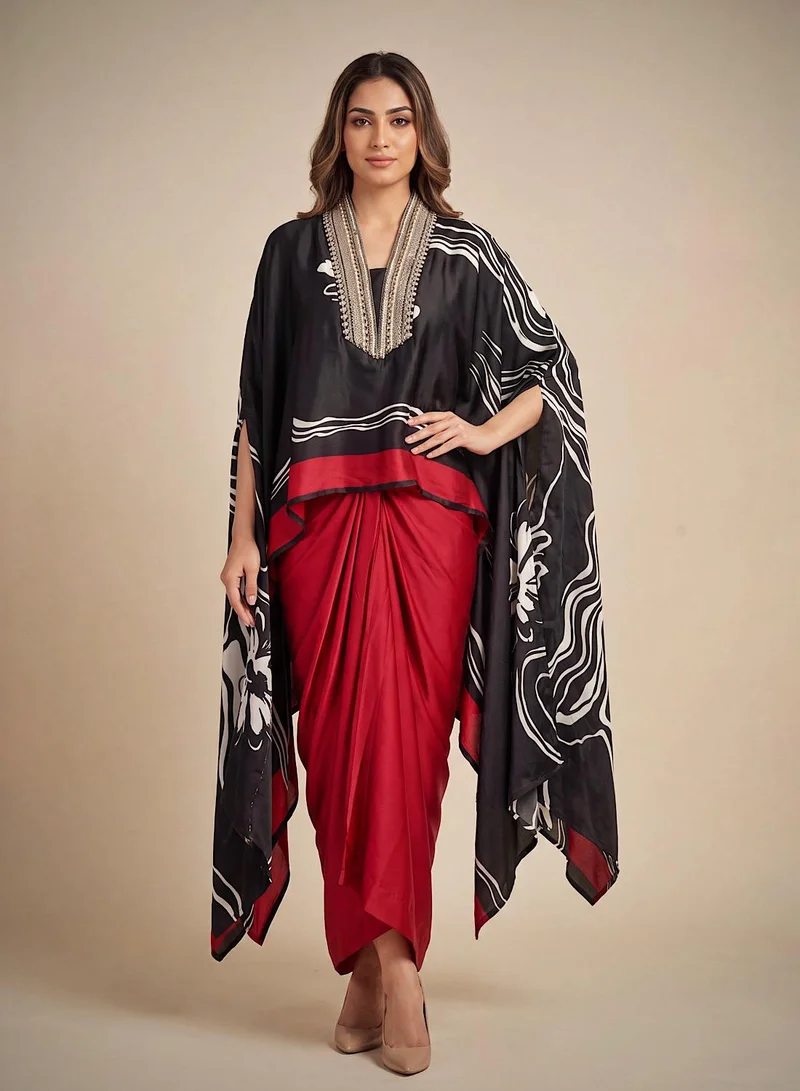 Ecstacy Drape Skirt Set