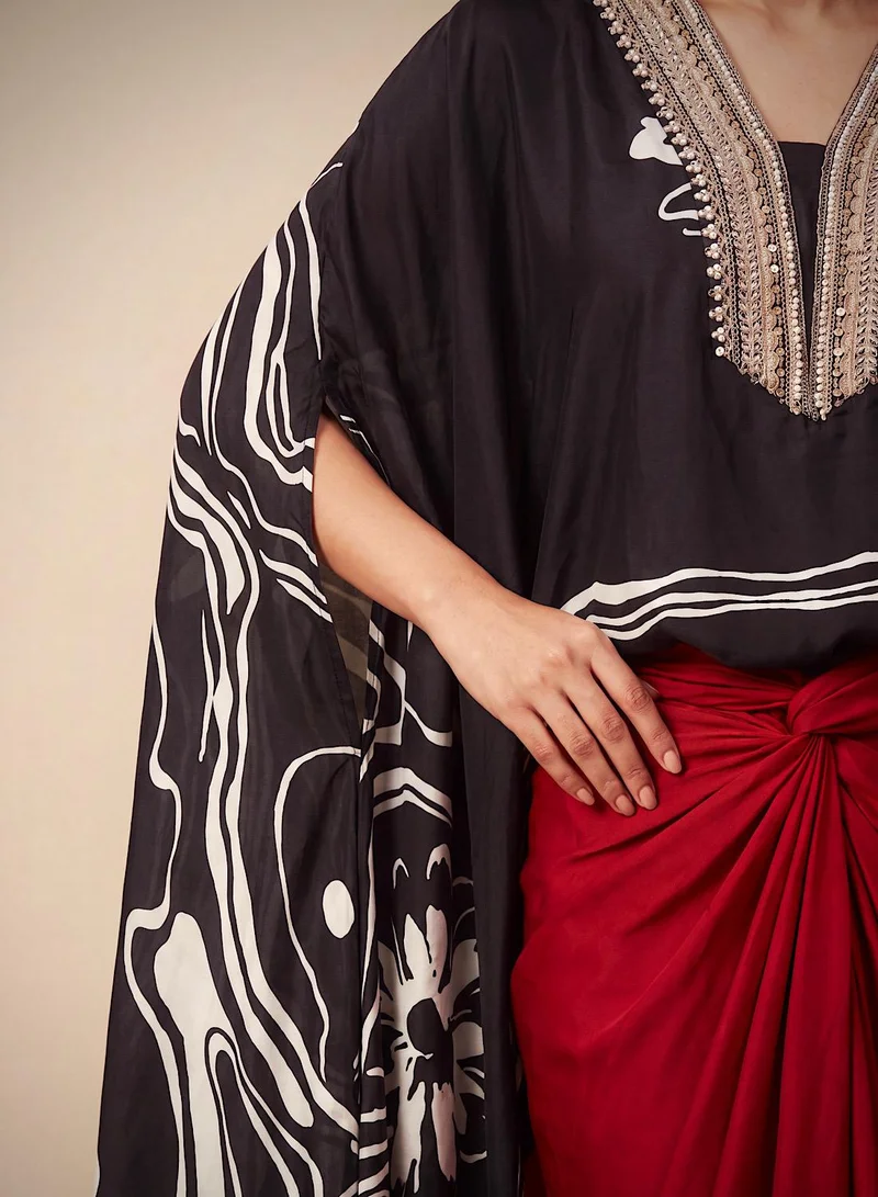 Ecstacy  Drape Skirt Set for Women | Best Price UAE