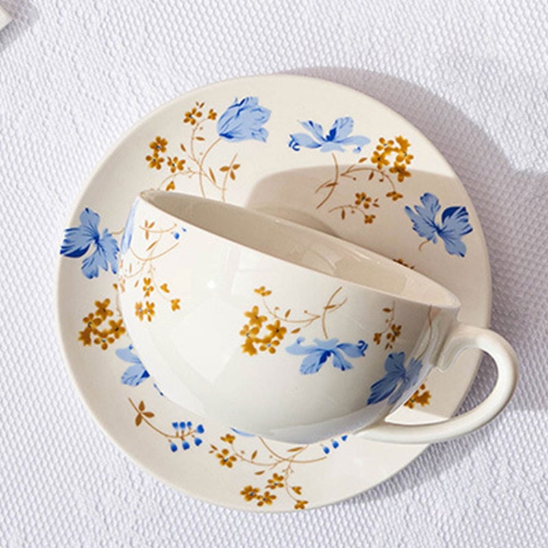 🍳 طقم كوب شاي مع إبريق تصميم كلاسيكي للشاي السائب والتجمعات - Image 4