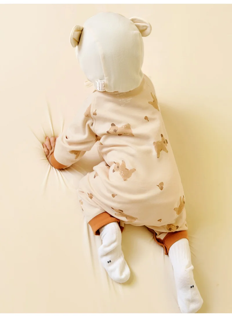 mini bala Baby Skin-friendly Breathable Romper Infant Soft Home Crawling Suit