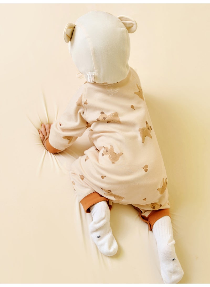 mini bala Baby Skin-friendly Breathable Romper Infant Soft Home Crawling Suit  - Image 3