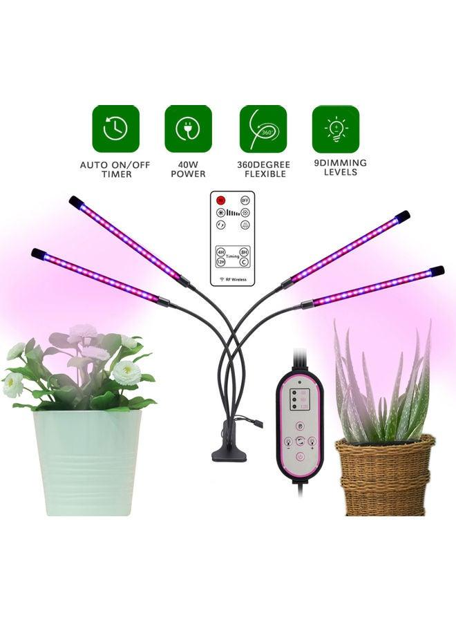 مصباح نمو نباتات داخلي للبستانيين المنزليين ومستخدمي البيوت الزجاجية، بتقنية LED كاملة الطيف مع جهاز تحكم عن بعد، سطوع قابل للتعديل، يعادل 600 واط، مصنوع من الألومنيوم المتين - Image 2
