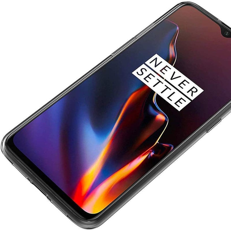 Nishtech غطاء خلفي شفاف هجين ناعم رفيع مضاد للغبار لهاتف OnePlus 6T / OnePlus 7 مع حماية للكاميرا - Image 5
