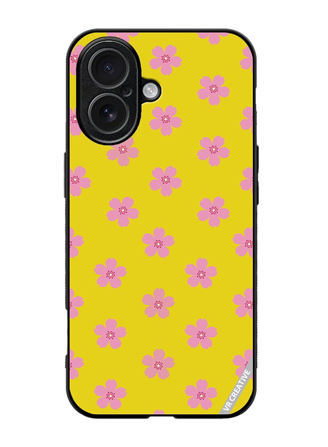 VR CREATIVE Protective Case Cover For Apple iPhone 17 Flower Design Multicolour