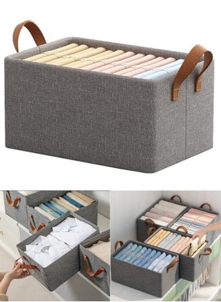 1pc Multi-use Transparent Lid Storage Box for Clothes, Pants, Toys and Miscellaneous Foldable Objects 44*30*20cm - pzsku/Z65D67D586FD682186D20Z/45/1745741539/ce1d685c-5317-4b22-8b53-61ec43c09efa