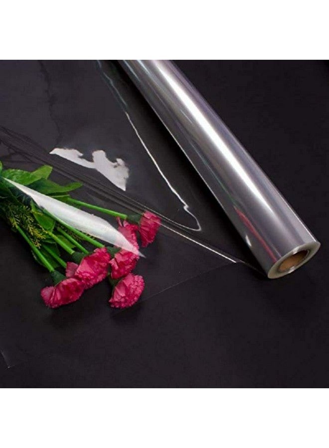 Satyam Kraft SATYAM KRAFT 1 Pc Gift Wrapping Vaccum Sheet Transparent Roll, Packing Materials to Wrap Wedding Gifts, Marriage, Birthday, Anniversary, Gift Cover, Hampers, Gifts and DIY to wrap flowers (Transparent, 15 meter) - Image 5