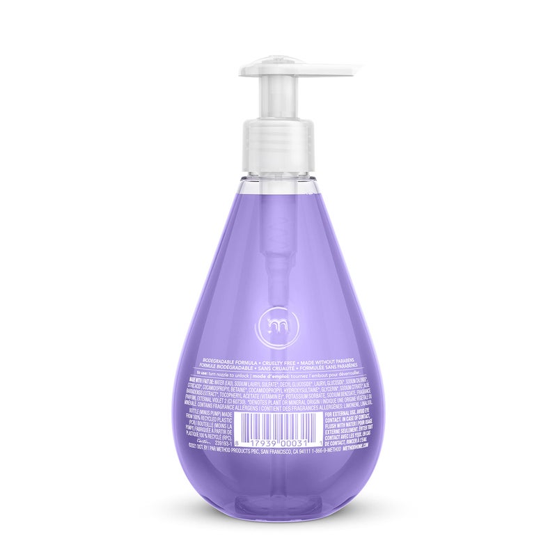 Method Gel Hand Wash, French Lavender, 12 Fl Oz (Pack of 1) - Image 2