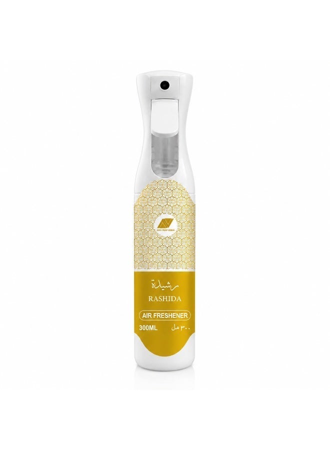 ARD PERFUMES Rashida Air Freshener Spray by Ard Perfumes – 300ml Long Lasting Home, Office & Car Fragrance | Bergamot Musk Cedarwood Scent | Luxury Room Spray - Image 2