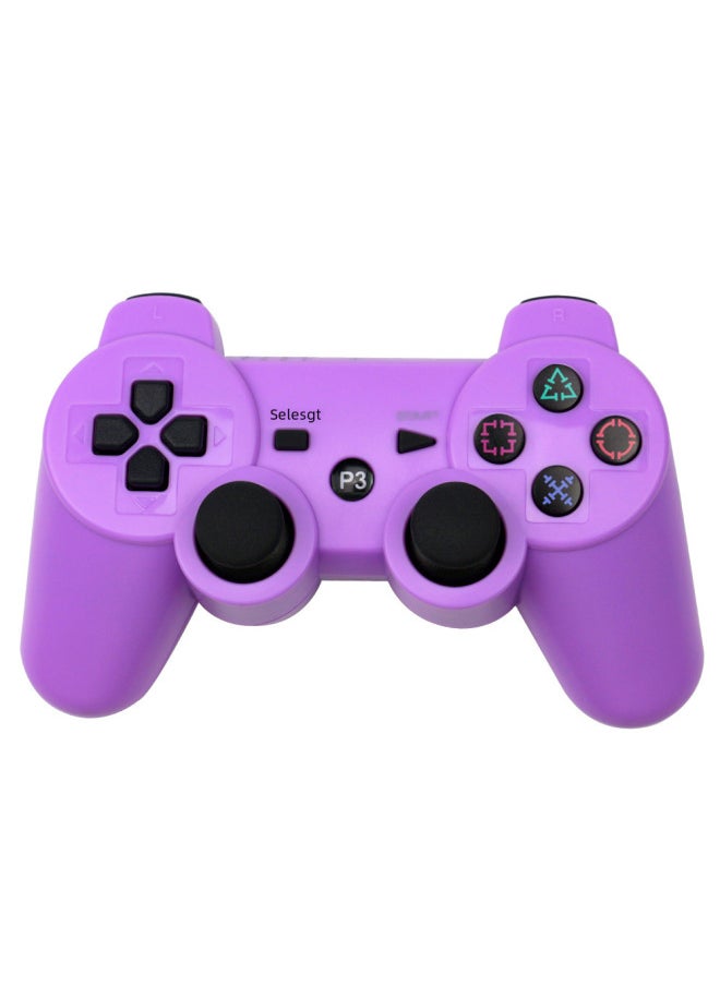 Generic Wireless Bluetooth Ps3 Game Controller Snowflake Button Digital Computer Gamepad For Ps3 Console Gaming Accessories-Product Color:Blue  - Image 5