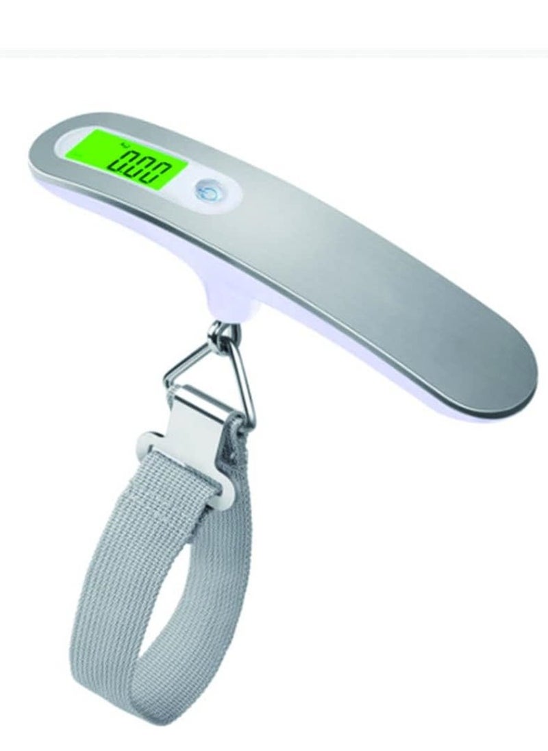 Generic - Portable Travel Luggage Scale Green Backlight LCD Digital Electronic Weight 110lb / 50kg Suitable for Travel, Home, Outdoor Gift - Image 1