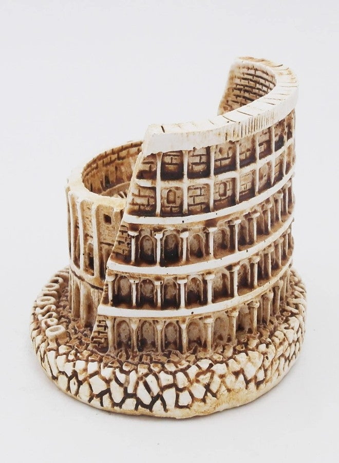 Kocris Casa Rome Colosseum Fish Tank Decorations Ancient Arena Amphitheatre Roman Reptile Turtle Lizard Spider Tanks Terrarium Building Décor Ornament Pet - Image 2
