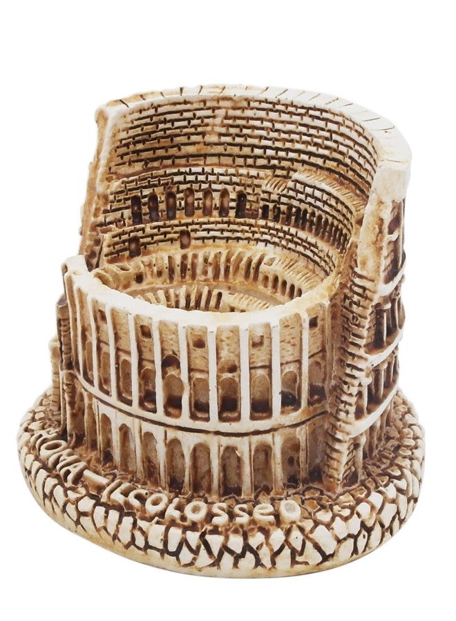 Kocris Casa Rome Colosseum Fish Tank Decorations Ancient Arena Amphitheatre Roman Reptile Turtle Lizard Spider Tanks Terrarium Building Décor Ornament Pet - Image 1