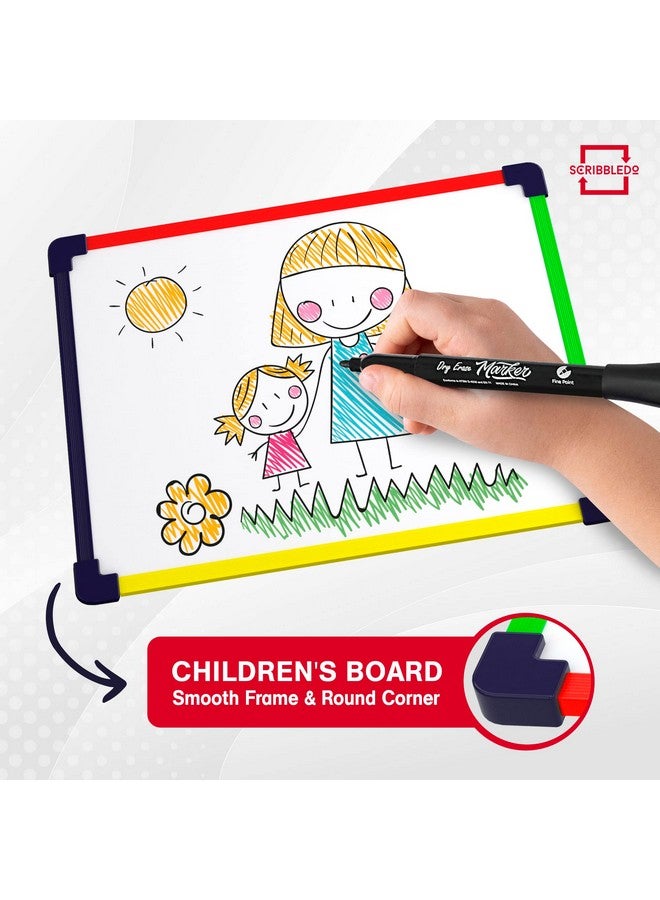 Scribbledo Travel Size Art Coloring White Board for Kids 9”x12” Car Airplane Travel Essentials Kids Travel Accessories Travel Games for Kids Travel Toys for toddlers 1-3 Plane Travel Games for Kids Ages 4-8 & Up - Image 5