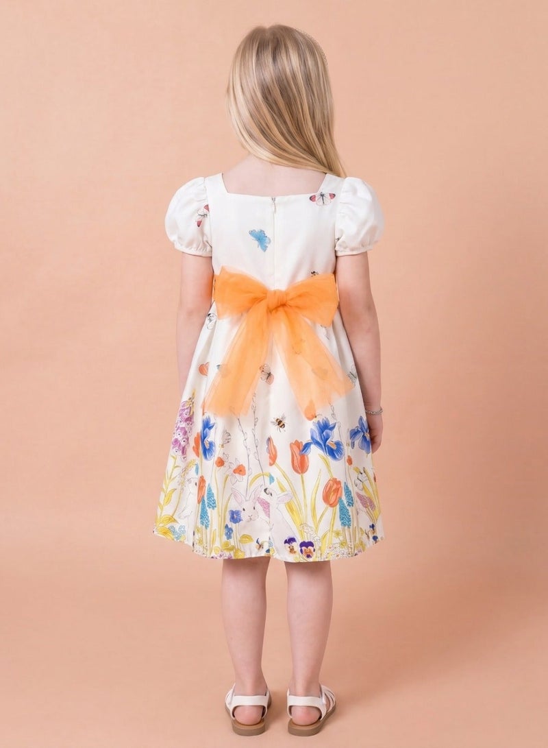 babyqlo Floral Print Dress - Image 2