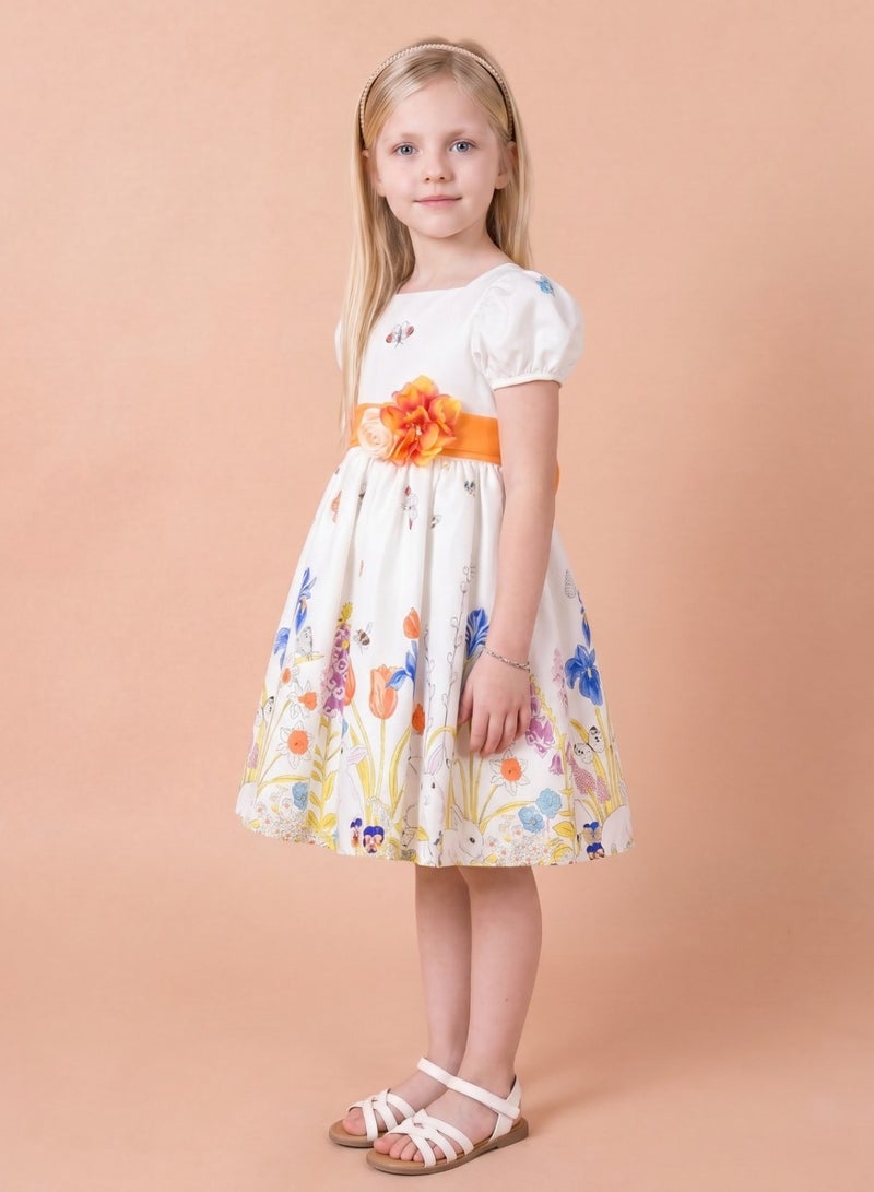 babyqlo Floral Print Dress - Image 4