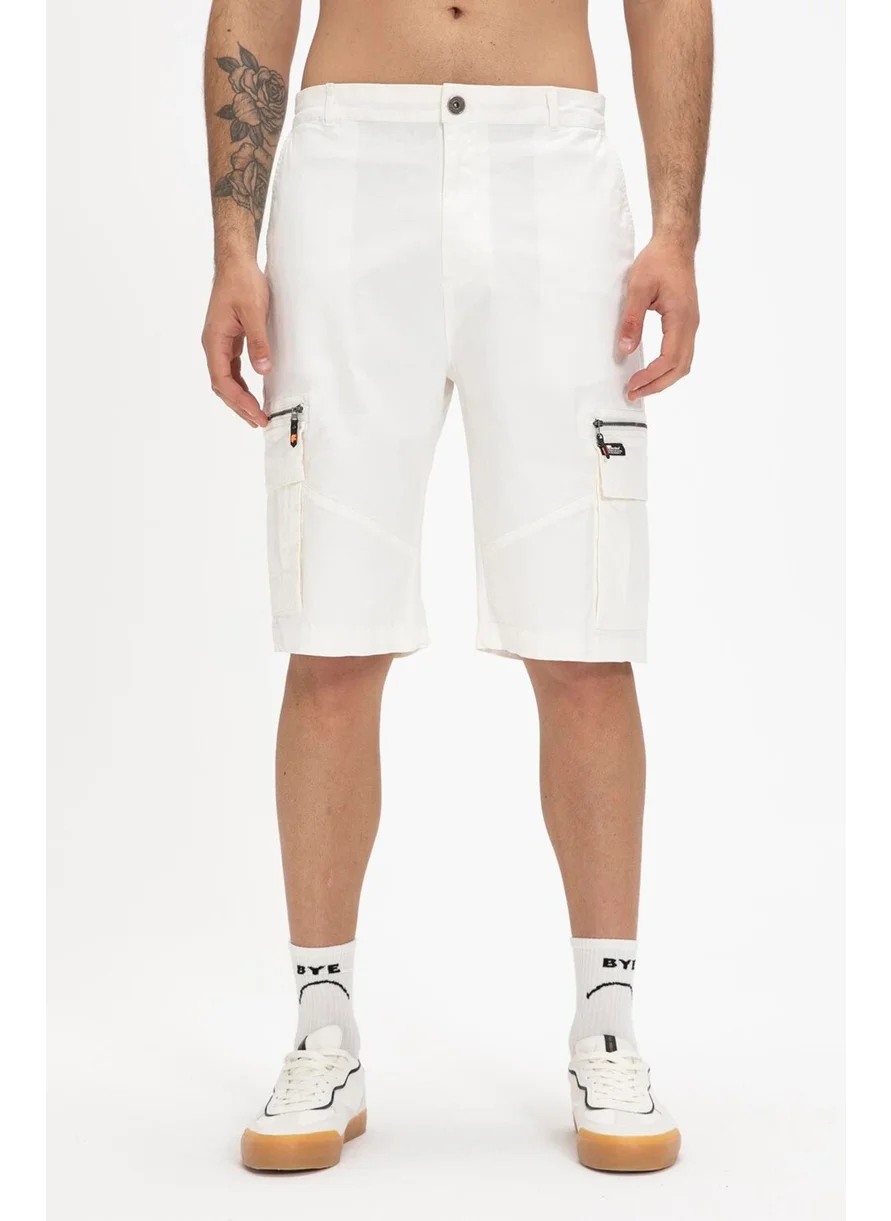 Bad Bear Rope Sweatshorts Off-White White Men's Shorts