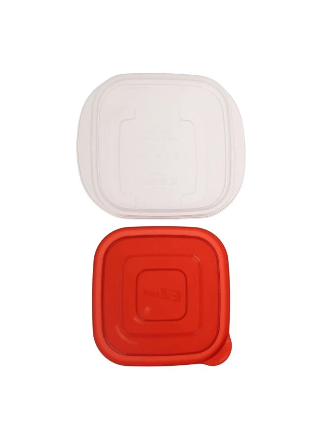 LOCK & LOCK E.Z Lock Airtight Food Storage Containers Set Bpa Free Durable Plastic Compact Design 250 ML 3 Pcs Pack - Image 3