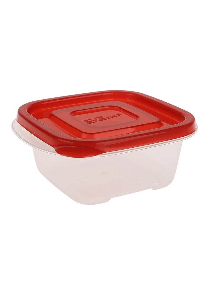 LOCK & LOCK E.Z Lock Airtight Food Storage Containers Set Bpa Free Durable Plastic Compact Design 250 ML 3 Pcs Pack - Image 4