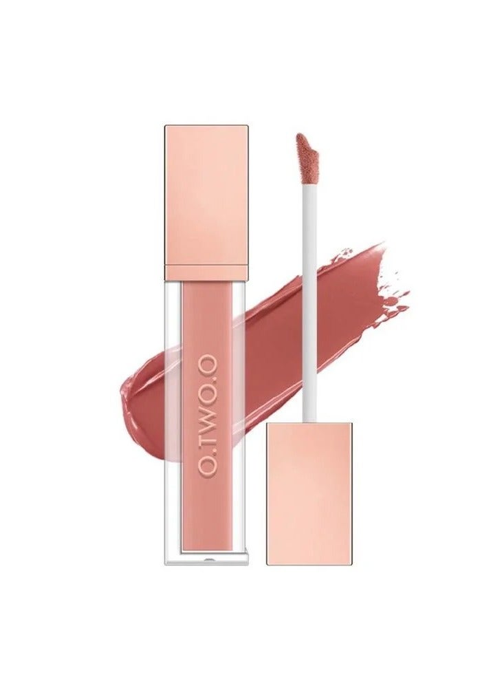 O.TWO.O Matte Waterproof Liquid Lipstick 07 Apricot Tawny Cream 5g - Image 1
