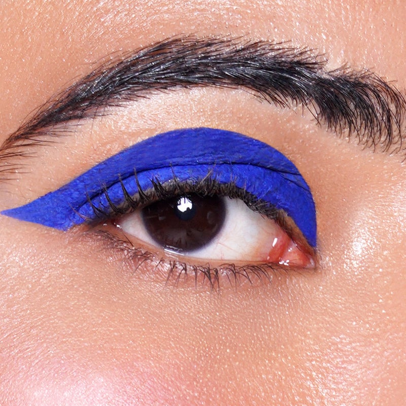 Colorbar Ultimate Eye Liner - Innovative Applicator - Long-Lasting Formula - Liquid Eyeliner Waterproof and Sweat-Proof - 003 Matte Blue - 0.08 oz - Image 4