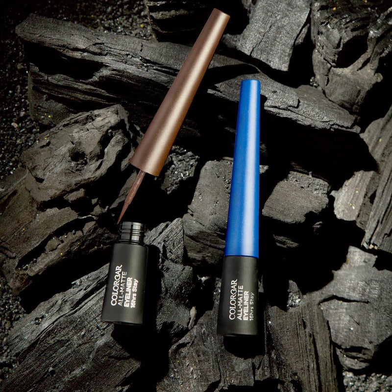 Colorbar Ultimate Eye Liner - Innovative Applicator - Long-Lasting Formula - Liquid Eyeliner Waterproof and Sweat-Proof - 003 Matte Blue - 0.08 oz - Image 5