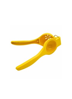 IMUSA Lime or Lemon Manual Squeezer, Citrus Juicer for Max Extraction, Yellow