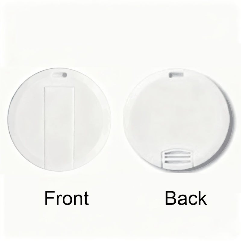 Custom 31pcs Round Card USB Flash Drives 512MB Storage Capacity Design - Image 4