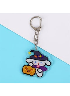 Generic Halloween Cartoon Pumpkin Ghost Keychain 3 pumpkin magic [no. b194] 