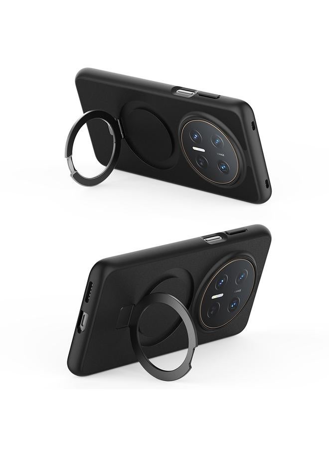 erorex For Huawei Mate 70 Pro / 70 Pro+ Round Holder Phone Case(Green) - Image 4