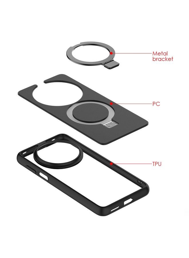 erorex For Huawei Mate 70 Pro / 70 Pro+ Round Holder Phone Case(Green) - Image 5