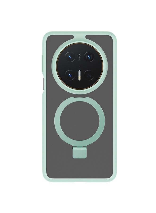 erorex For Huawei Mate 70 Pro / 70 Pro+ Round Holder Phone Case(Green) - Image 2