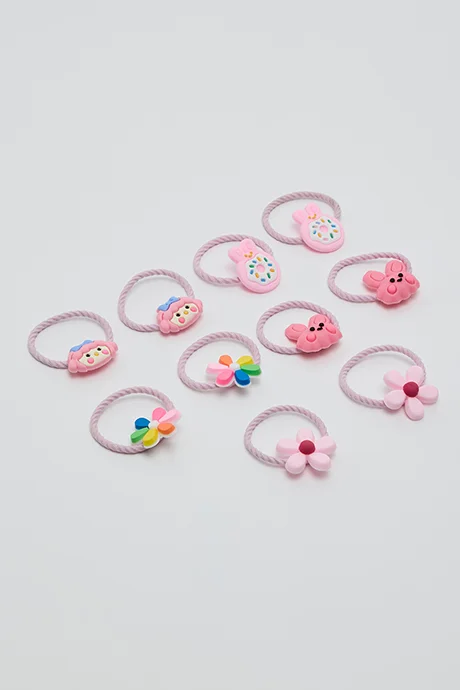 R&B 30 Pack Ponytail Hairbands