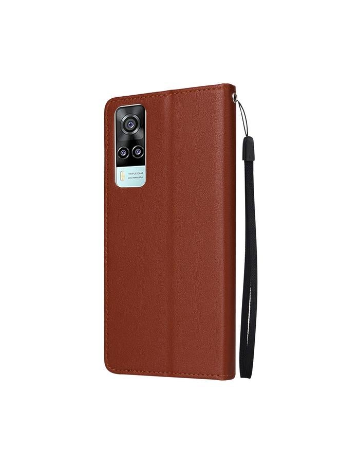 erorex Case For vivo Y31 Multifunctional Horizontal Flip Leather Case with Three Card Slot - Image 3