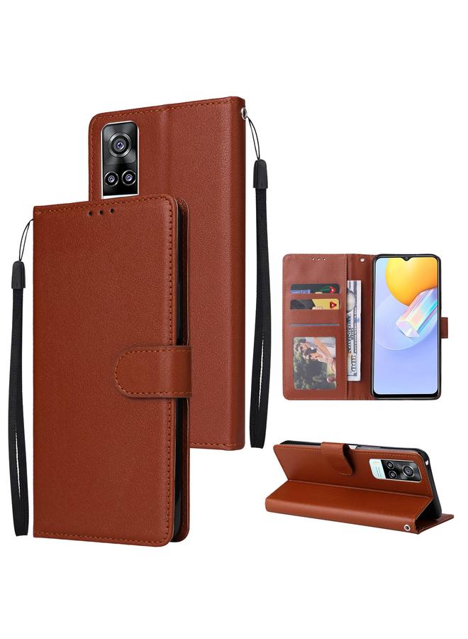 erorex Case For vivo Y31 Multifunctional Horizontal Flip Leather Case with Three Card Slot - Image 1