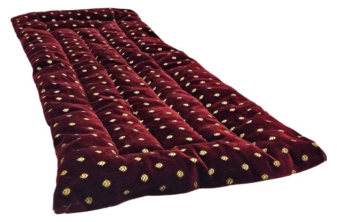 سمارت هوم مطرحة نوم قطنية للمخيمات والاستراحات ناعمة الملمس مصنوعة من مواد عالية الجودة ، مضرب قطن طبيعي نفر واحد مقاس ١٩٠*٧٠*٦سم - Image 1