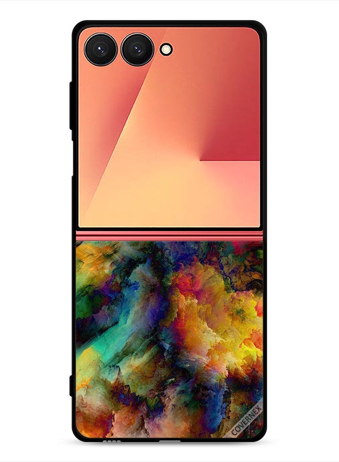 Covernex Samsung Galaxy Z Flip7 Protective Case Cover Vintage Colors - Image 1