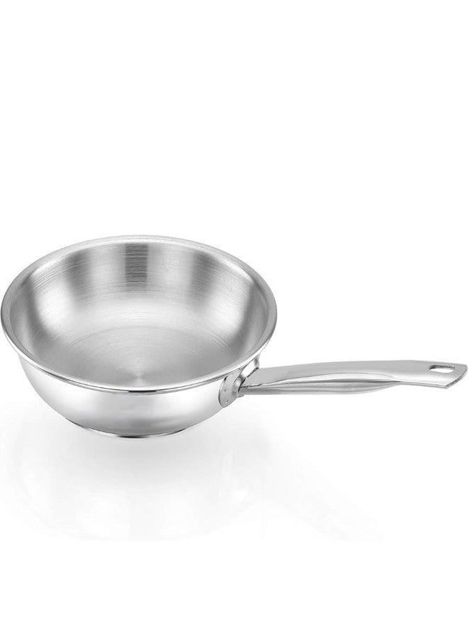 WEKTU INDUCTION BOTTOM FRYPAN 24 Fry Pan 24 cm Diameter without Lid 2.1 L Capacity - Image 1