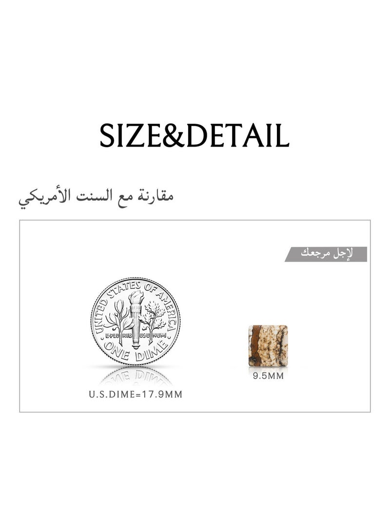 AWNL Protection Beaded Bracelet with Sterling Silver Charm Gift for Men Husband Boyfriend - Image 4