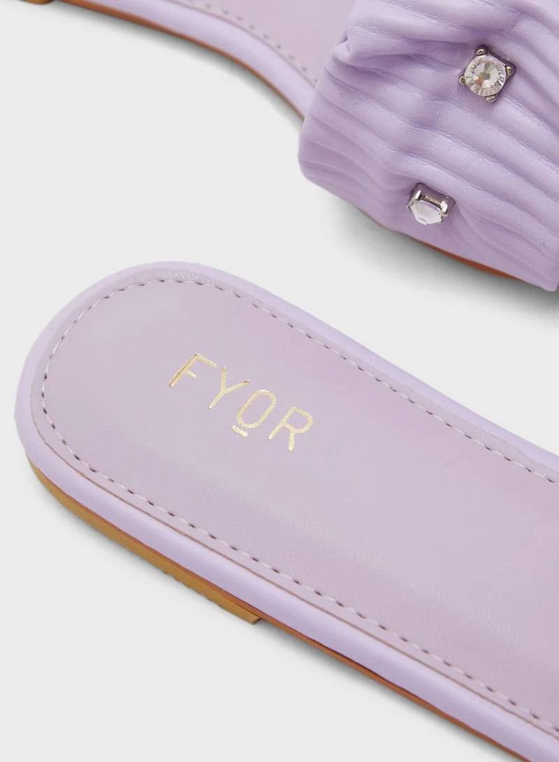 FYOR Casual Flat Sandals