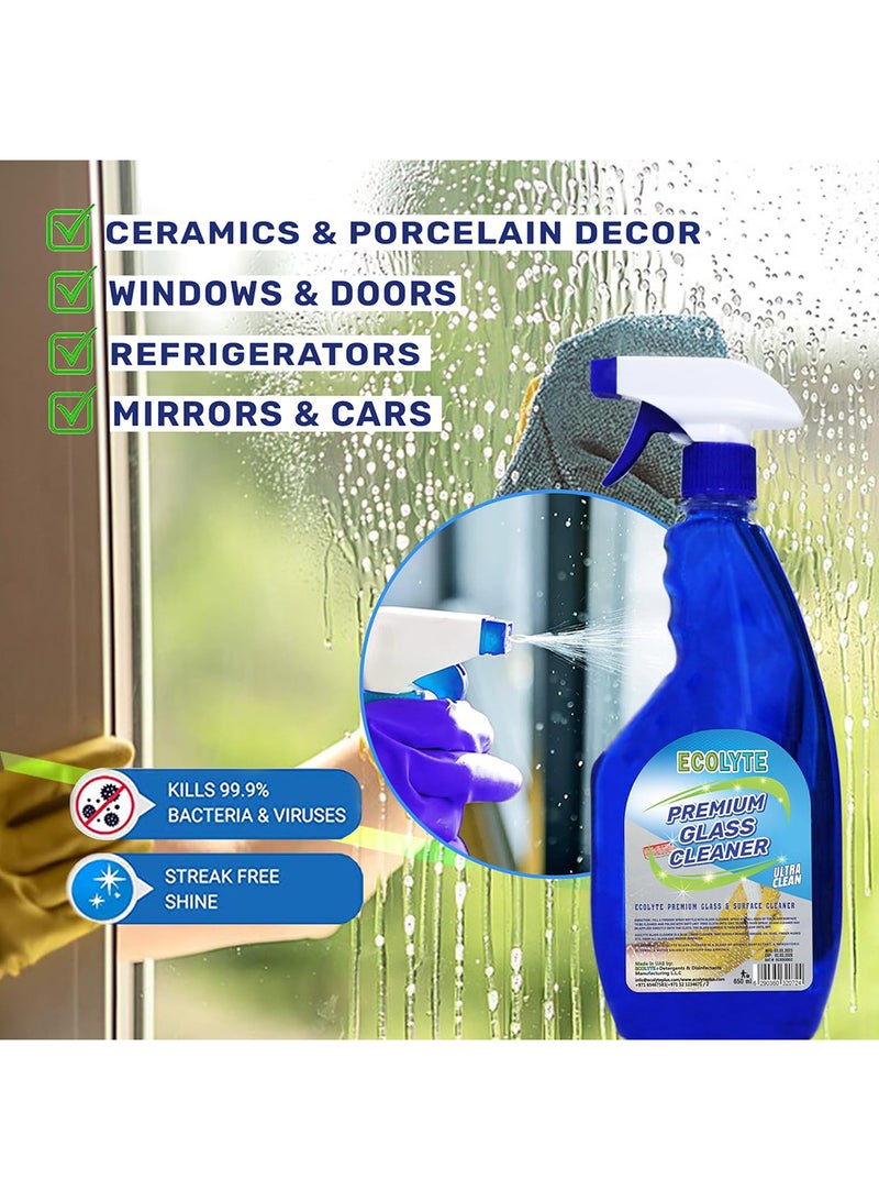 ECOLYTE+ Ecolyte Premium Glass Cleaner - 650 ml - Image 5