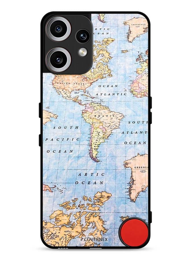 Covernex Nothing CMF Phone 2 Pro Protective Case Cover World Map - Image 1