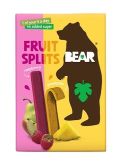 Raspberry Pineapple Fruit Splits 100g