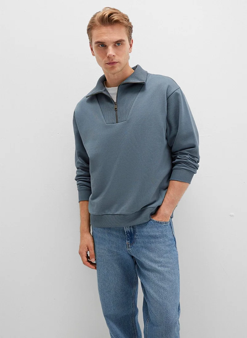 مافي Polo Coller Regular Fit Sweatshirt