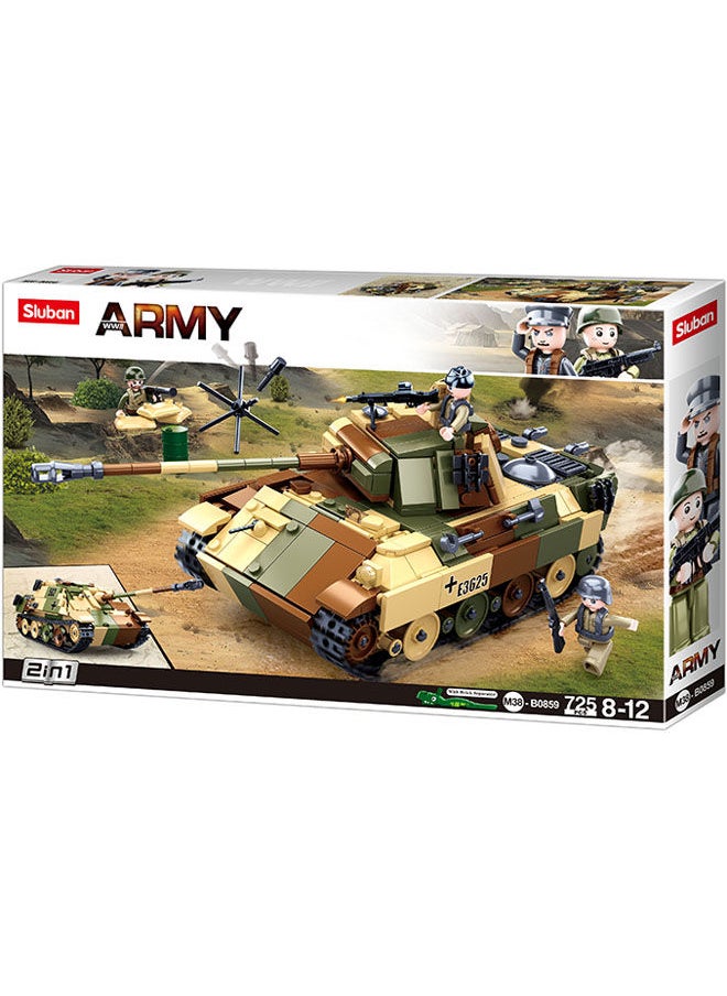 Sluban Wii-Medium Tank 2In1 1725Pcs  - Image 1