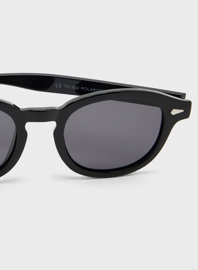 سفنتي فايف Polarized Lens Wayfarer Sunglasses