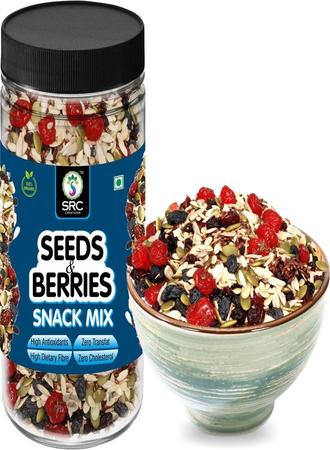 SRC CREATIONS Seeds & Berries 250 g | Ready to Serve | Super Food | Breakfast Food - Image 1
