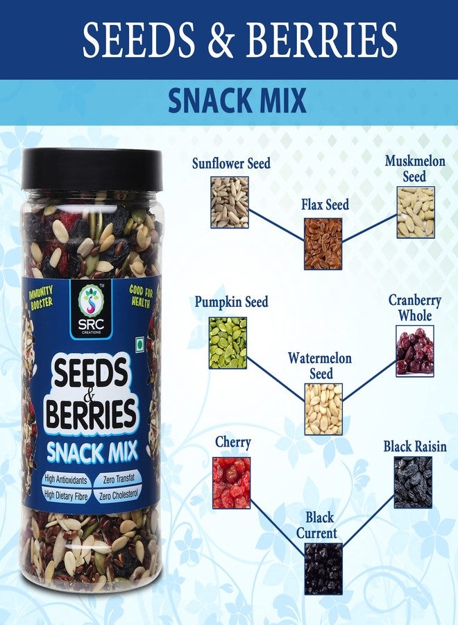 SRC CREATIONS Seeds & Berries 250 g | Ready to Serve | Super Food | Breakfast Food - Image 3