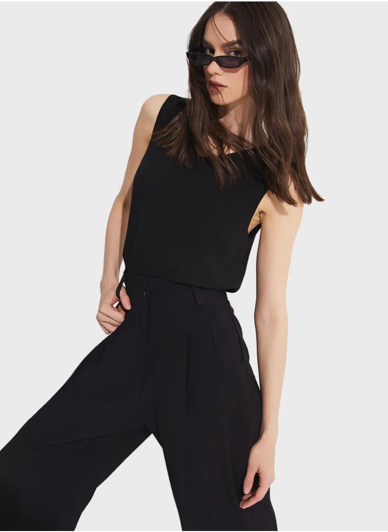 جون High Waist Pants