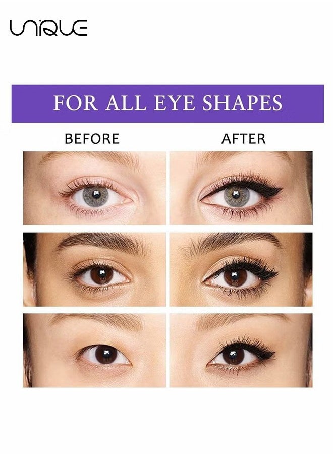 Unique Eyeliner Brush - Create the Perfect Eyeliner - Silicone Eyeliner Brush - Makeup Tools Eyeliner Stamp is Easy to Use for Everyone, Beginners, Eyeliner, Eyeshadow  - Image 3
