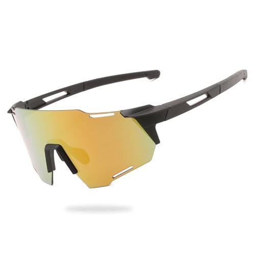 Karsaer Cycling Sport Sunglasses Mens UV400 Non-fogging Lens Goggles for Bicycle Fishing Baseball Running Cycling Golf E1386 - Image 1